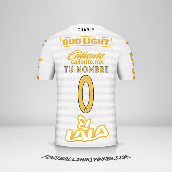 Camiseta Santos Laguna 2019/20 III -  tu nombre - 0