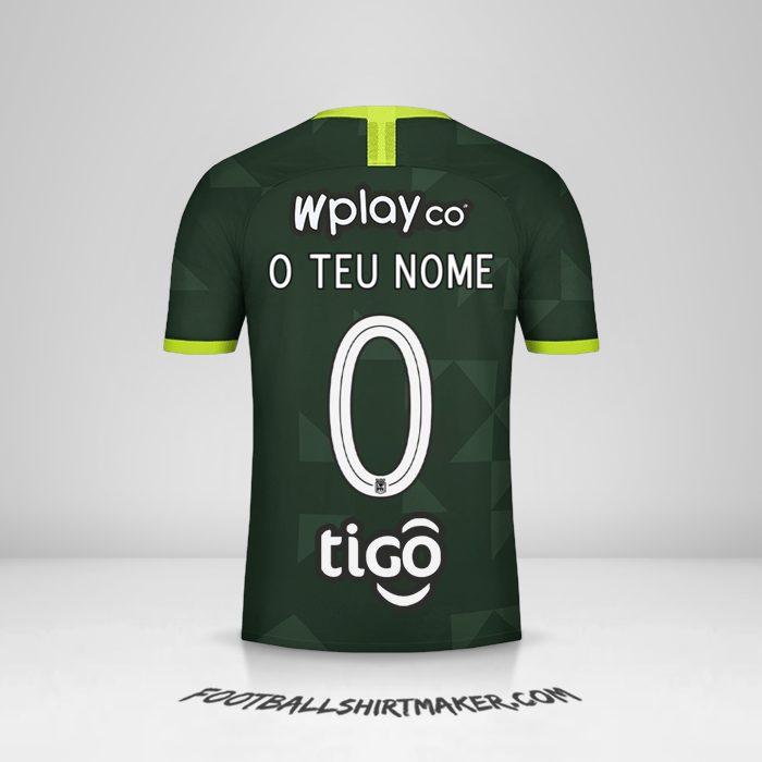 Camisola Atletico Nacional 2020 II -  o teu nome - 0