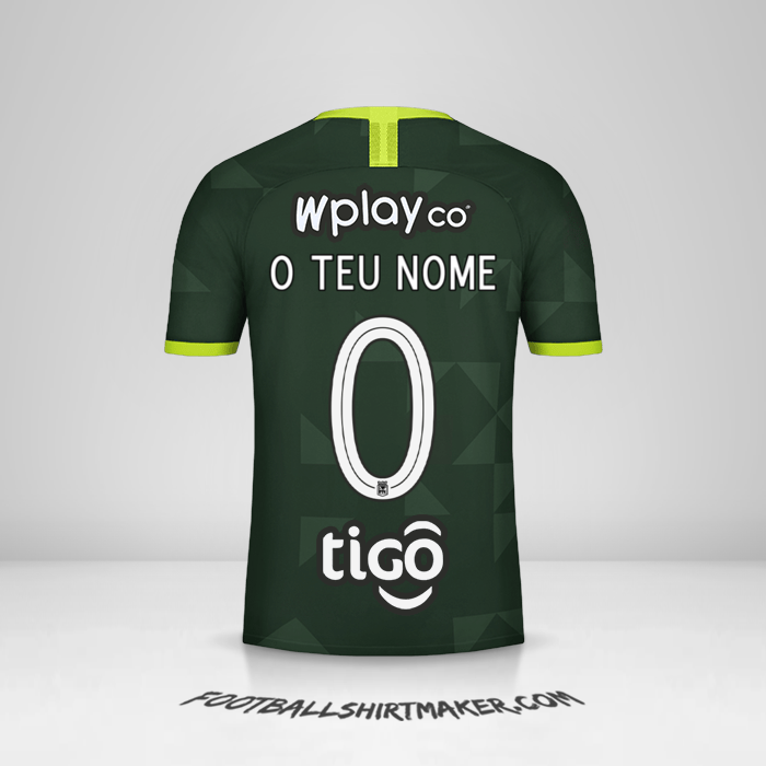 Camisola Atletico Nacional 2020 II -  o teu nome - 0