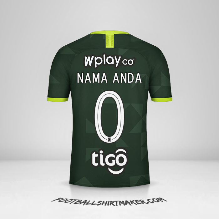 Jersey Atletico Nacional 2020 II -  nama anda - 0