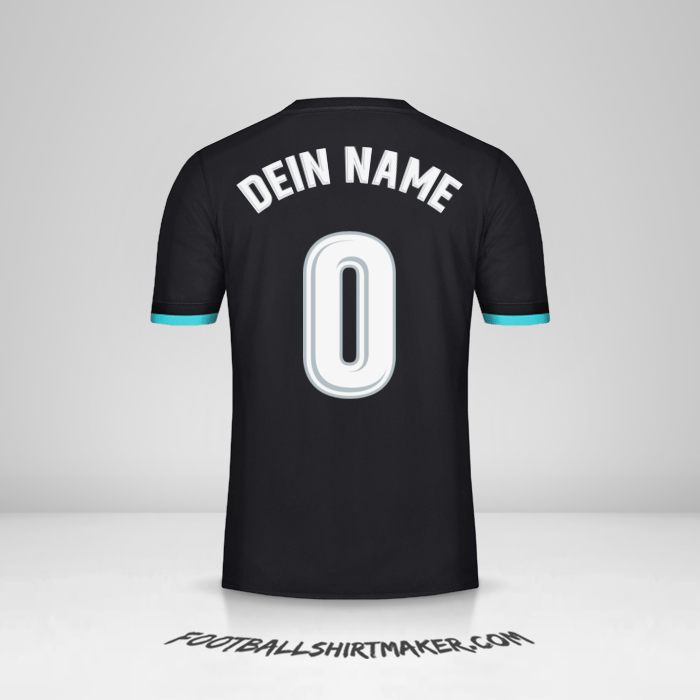 Trikot Real Madrid CF 2017/18 II -  dein name - 0