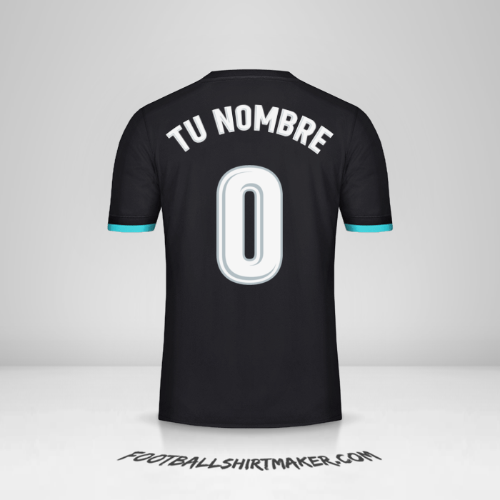 Camiseta Real Madrid CF 2017/18 II -  tu nombre - 0