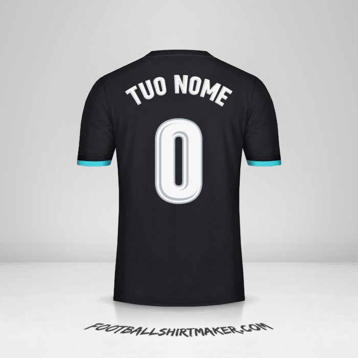 Maglia Real Madrid CF 2017/18 II -  tuo nome - 0