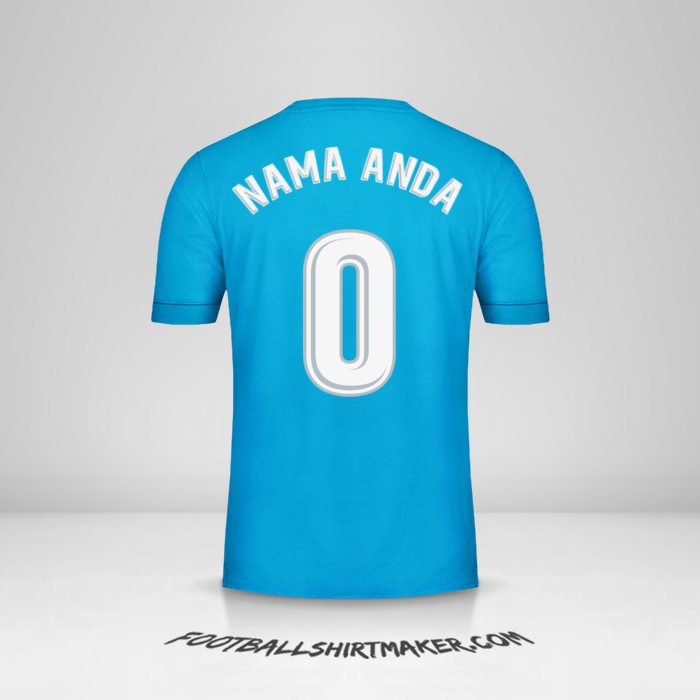 Jersey Real Madrid CF 2017/18 III -  nama anda - 0
