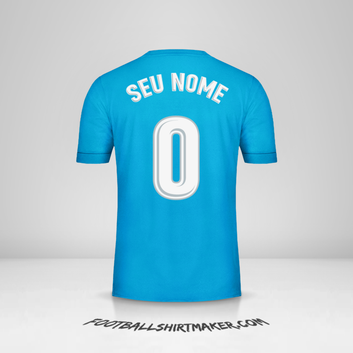 Camisa Real Madrid CF 2017/18 III -  seu nome - 0