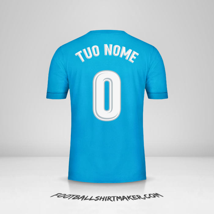 Maglia Real Madrid CF 2017/18 III -  tuo nome - 0
