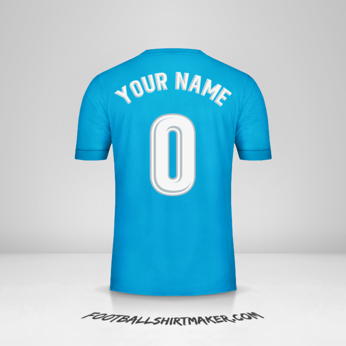 Jersey Real Madrid CF 2017/18 III -  your name - 0