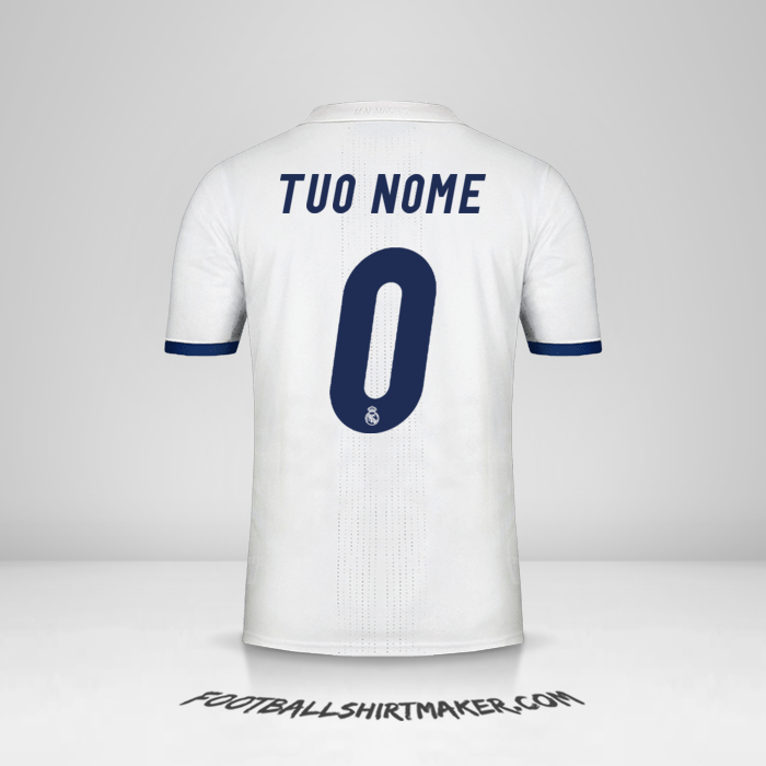 Maglia Real Madrid CF 2016/17 -  tuo nome - 0