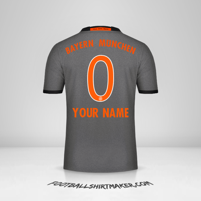 Shirt FC Bayern Munchen 2016/17 II -  your name - 0
