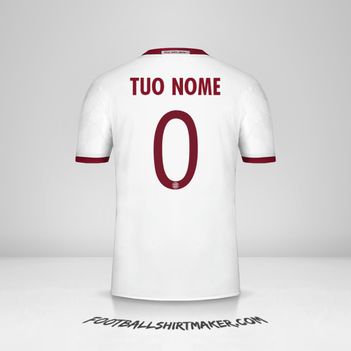 Maglia FC Bayern Munchen Cup 2016/17 III -  tuo nome - 0
