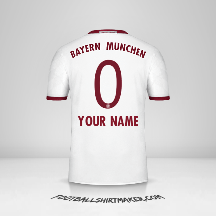 Jersey FC Bayern Munchen 2016/17 III -  your name - 0