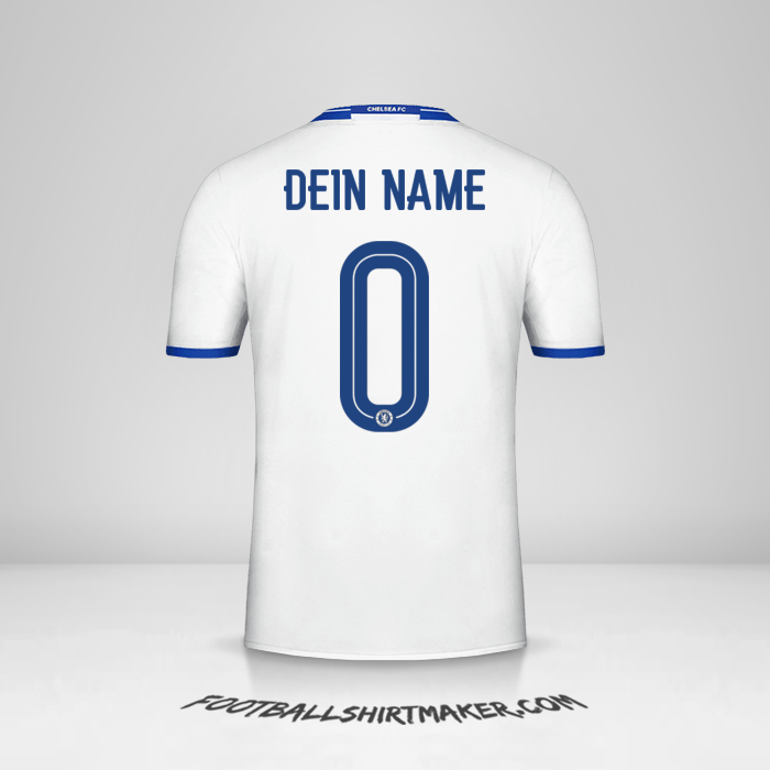 Trikot Chelsea 2016/17 Cup III -  dein name - 0