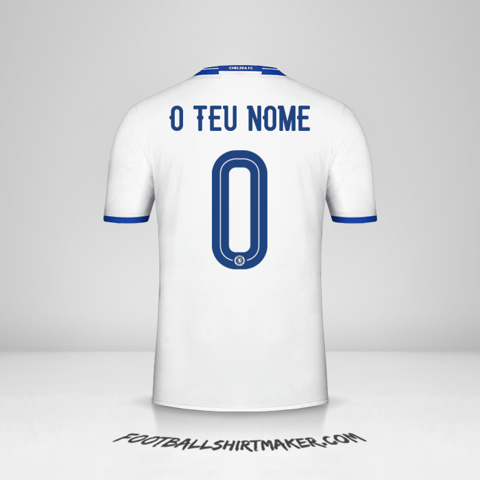 Camisola Chelsea 2016/17 Cup III -  o teu nome - 0