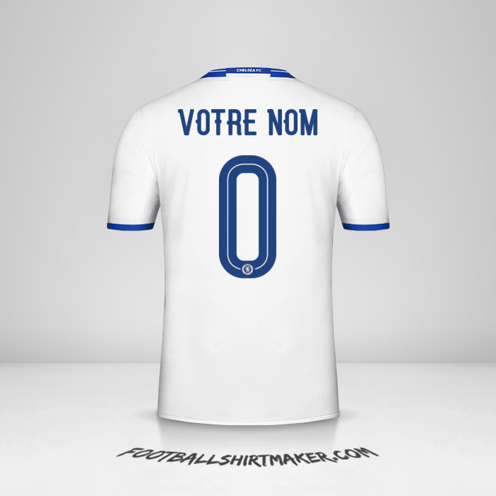 Maillot Chelsea Cup 2016/17 III -  votre nom - 0