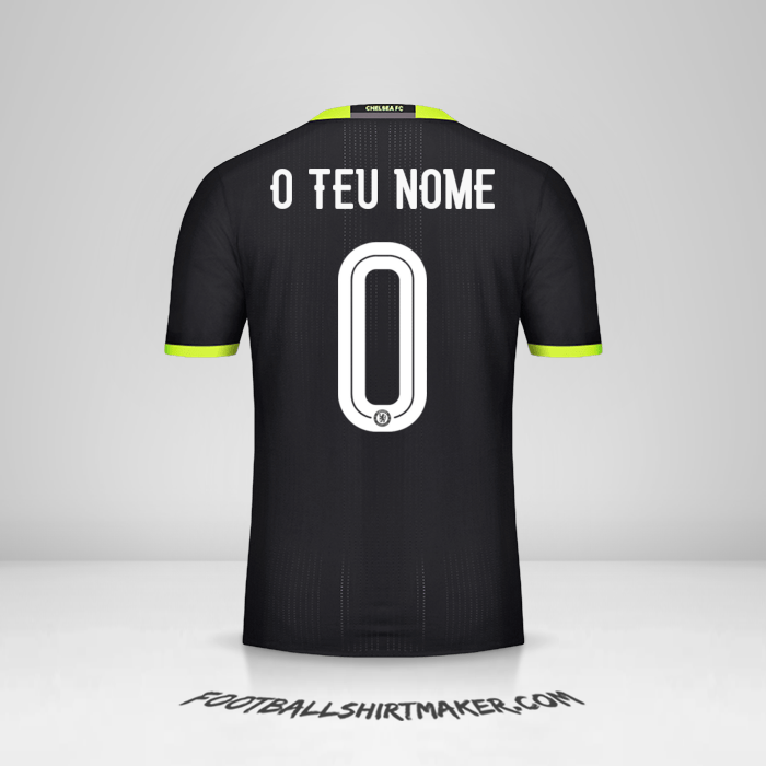 Camisola Chelsea 2016/17 Cup II -  o teu nome - 0