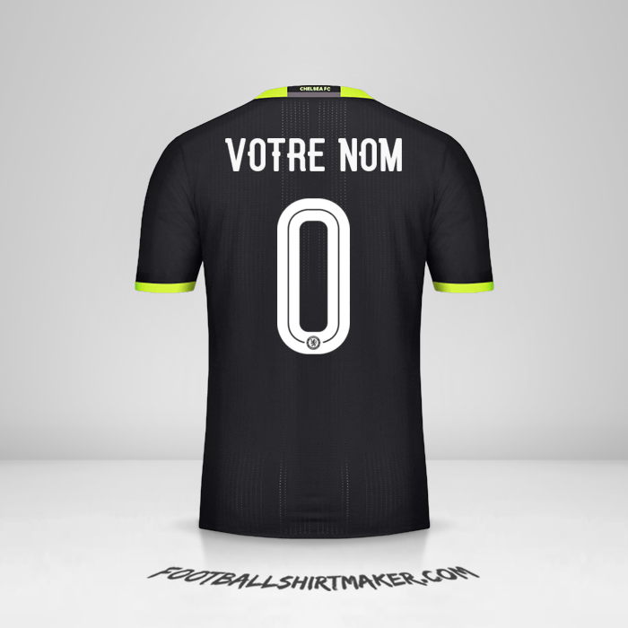 Maillot Chelsea Cup 2016/17 II -  votre nom - 0