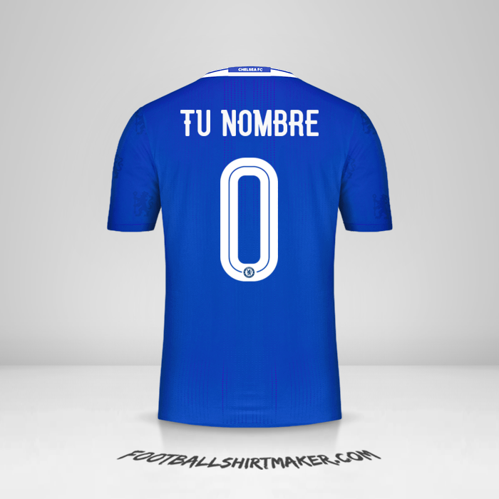 Camiseta Chelsea 2016/17 Cup -  tu nombre - 0