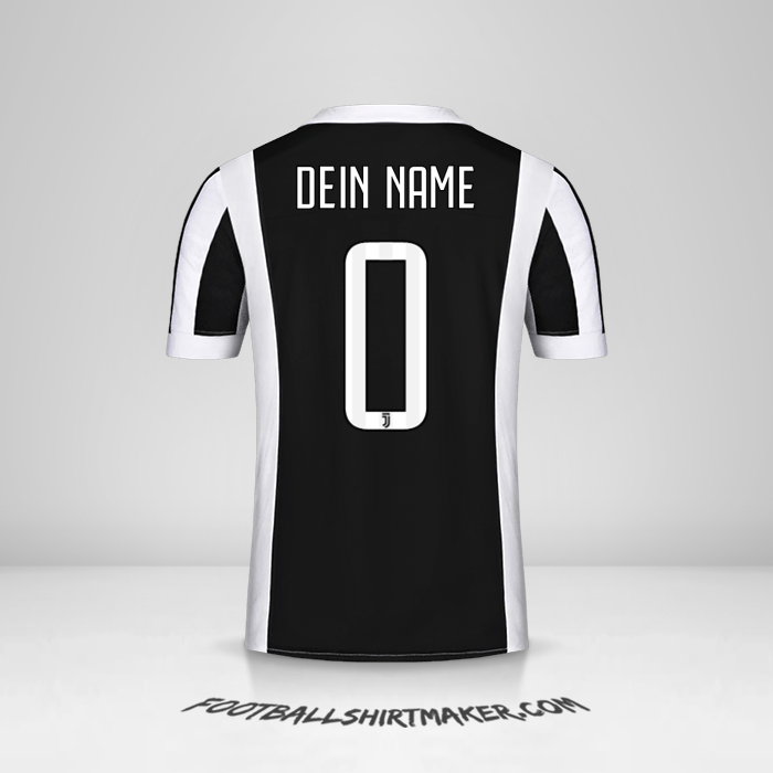 Trikot Juventus FC 2017/18 -  dein name - 0