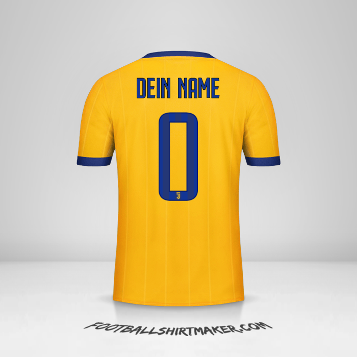 Trikot Juventus FC 2017/18 II -  dein name - 0