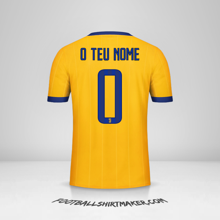 Camisola Juventus FC 2017/18 II -  o teu nome - 0
