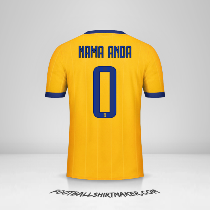 Jersey Juventus FC 2017/18 II -  nama anda - 0