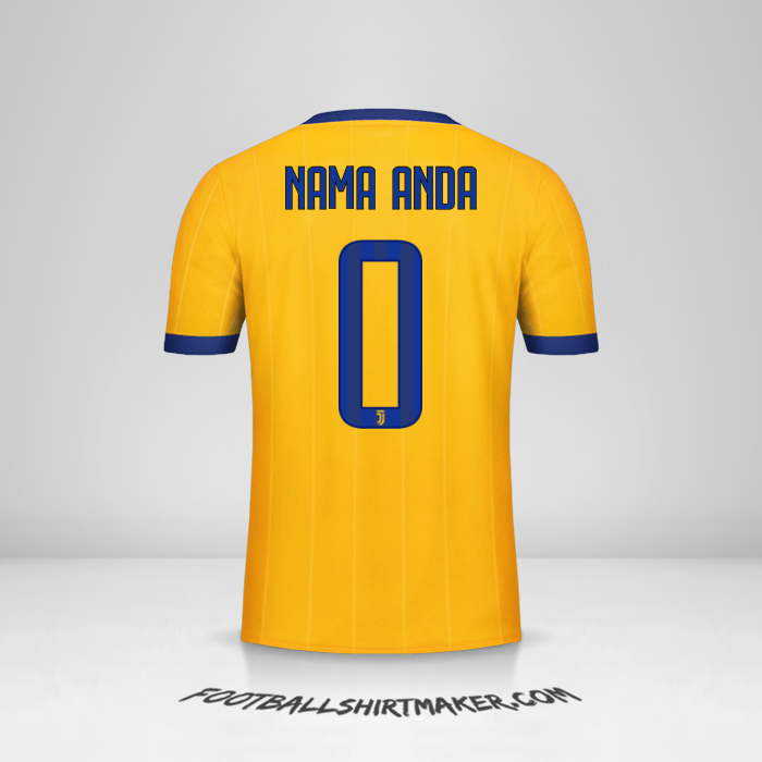 Jersey Juventus FC 2017/18 II -  nama anda - 0