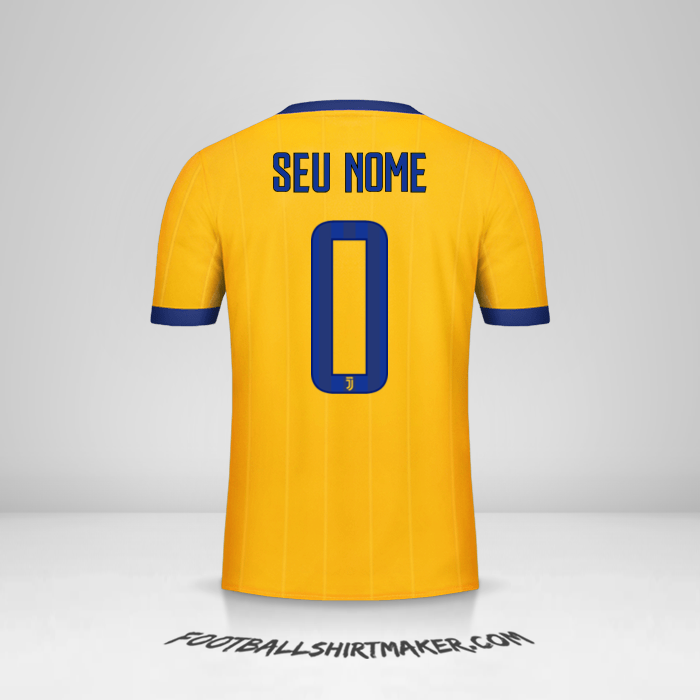 Camisa Juventus FC 2017/18 II -  seu nome - 0