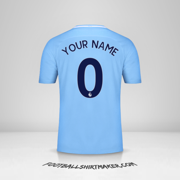 Shirt Manchester City 2017/18 -  your name - 0