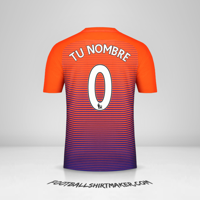 Jersey Manchester City 2016/17 III -  tu nombre - 0