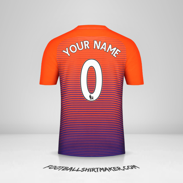 Jersey Manchester City 2016/17 III -  your name - 0