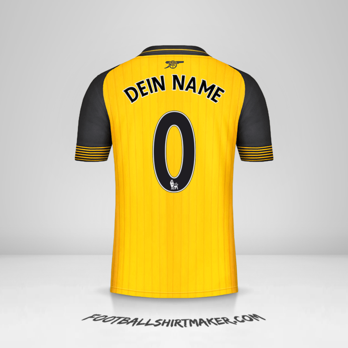 Trikot Arsenal 2016/17 II -  dein name - 0