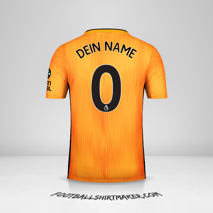 Trikot Wolverhampton Wanderers 2019/20 -  dein name - 0