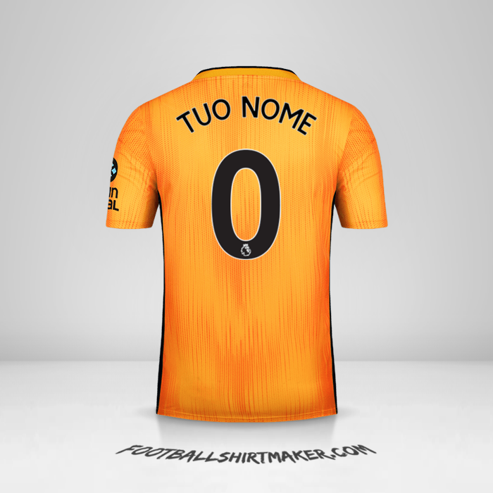 Maglia Wolverhampton Wanderers 2019/20 -  tuo nome - 0