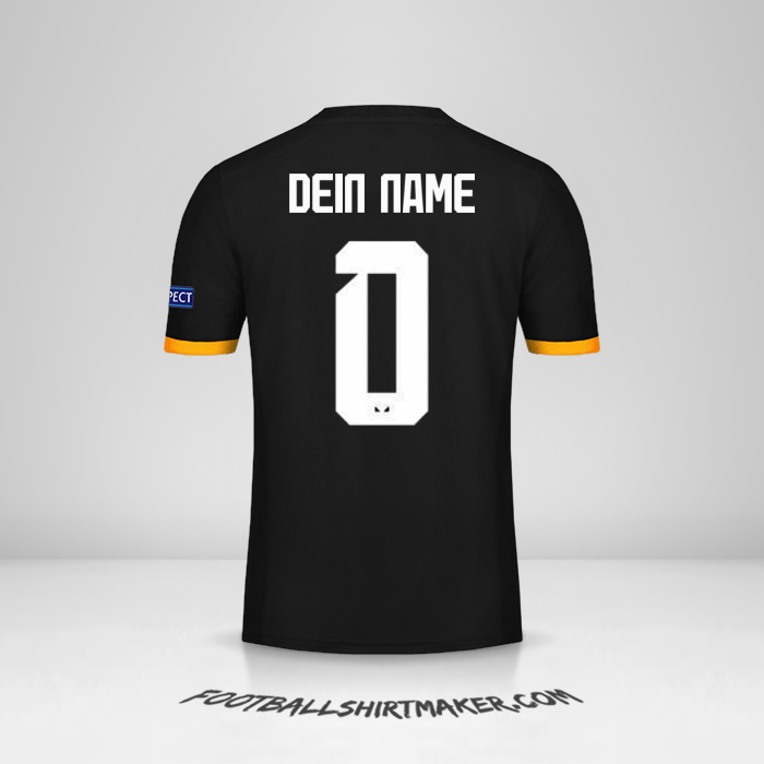 Trikot Wolverhampton Wanderers Cup 2019/20 II -  dein name - 0