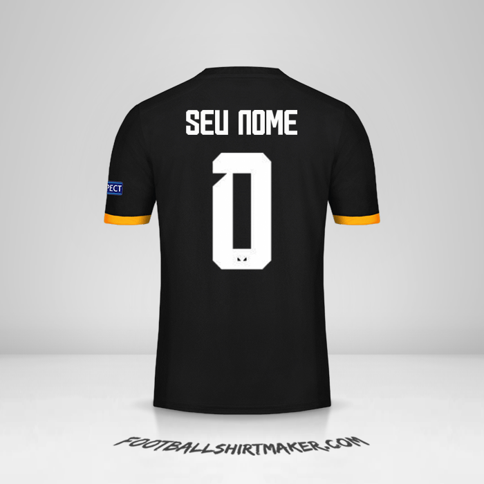 Camisa Wolverhampton Wanderers Cup 2019/20 II -  seu nome - 0
