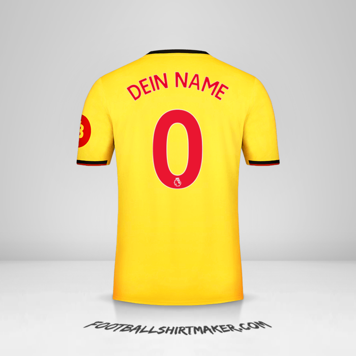 Trikot Watford FC 2019/2020 -  dein name - 0