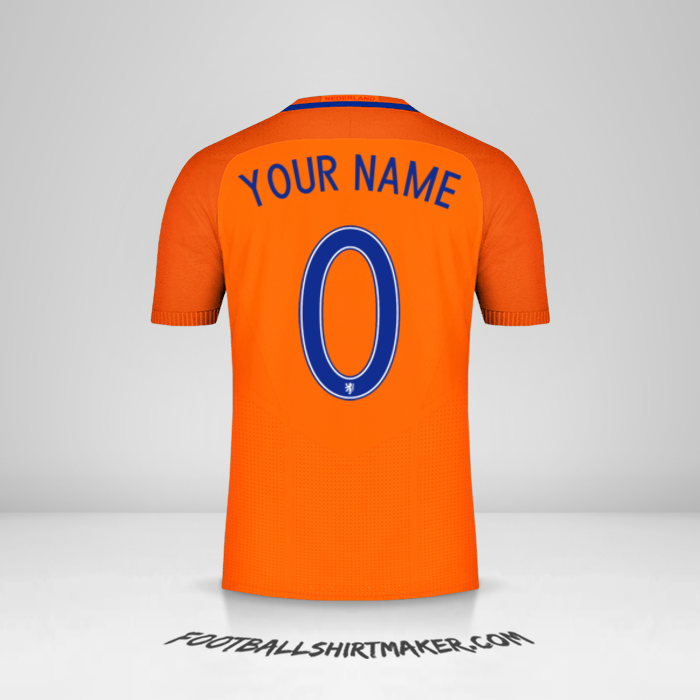 Jersey Netherlands 2016 -  your name - 0