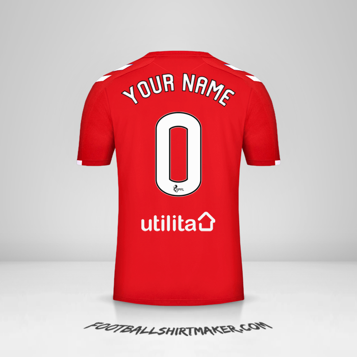 Shirt Rangers FC 2019/20 III -  your name - 0