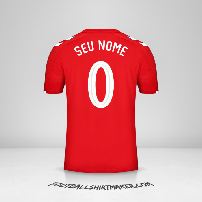 Camisa Rangers FC Cup 2019/20 III -  seu nome - 0