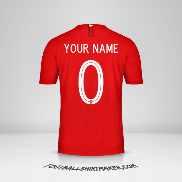 Shirt Poland 2018 II -  your name - 0
