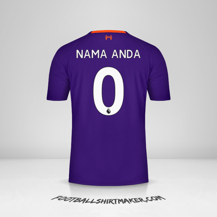 Jersey Liverpool FC 2018/19 II -  nama anda - 0