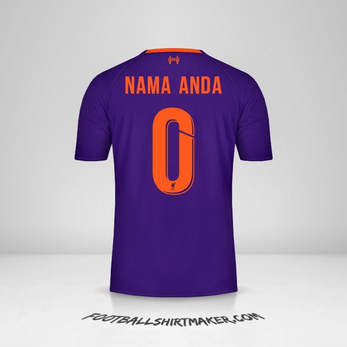 Jersey Liverpool FC Cup 2018/19 II -  nama anda - 0