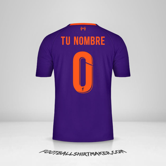 Camiseta Liverpool FC Cup 2018/19 II -  tu nombre - 0