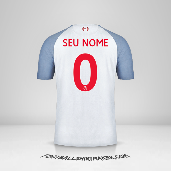 Camisa Liverpool FC 2018/19 III -  seu nome - 0