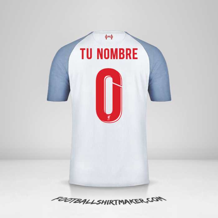 Jersey Liverpool FC 2018/19 Cup III -  tu nombre - 0