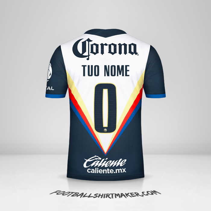Maglia Club America 2020/21 II -  tuo nome - 0