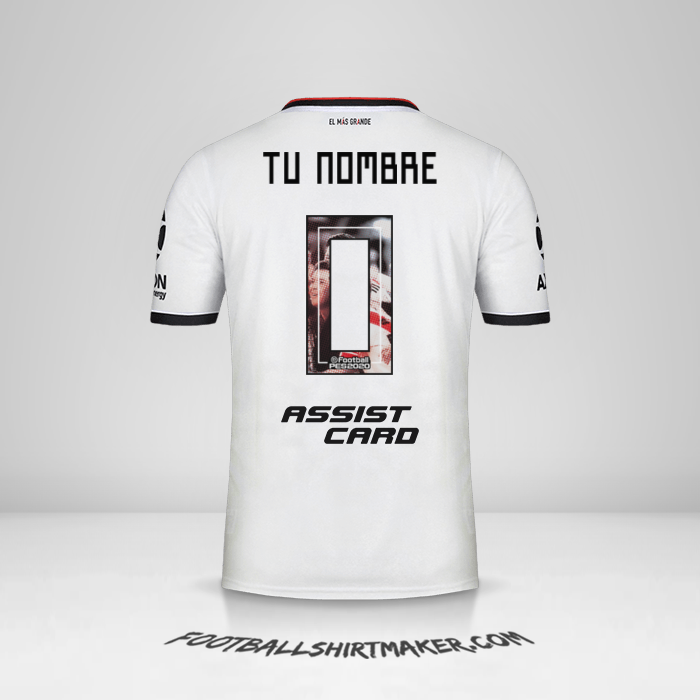 Jersey River Plate 2019/20 III -  tu nombre - 0