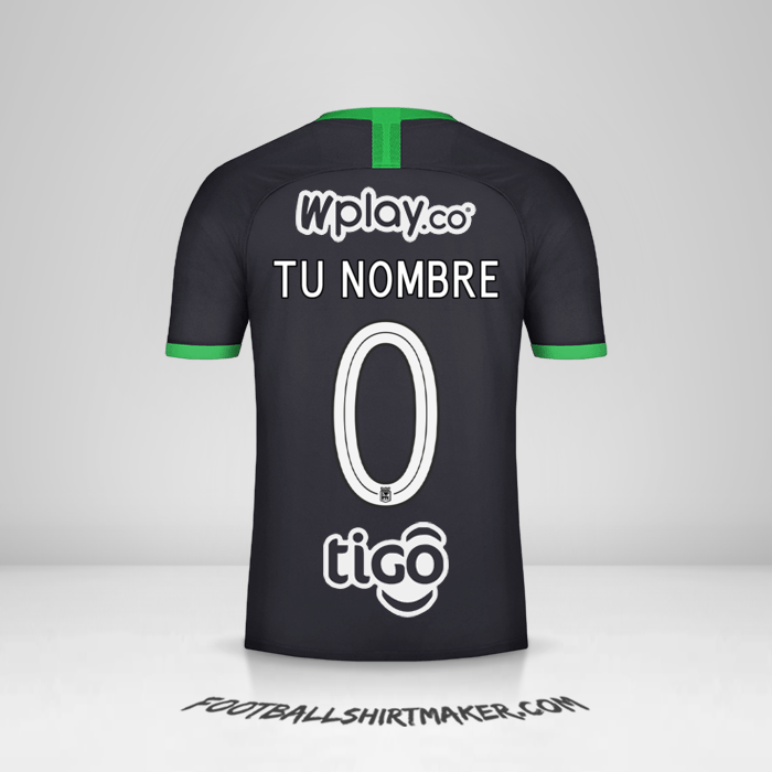 Camiseta Atletico Nacional 2020 III -  tu nombre - 0