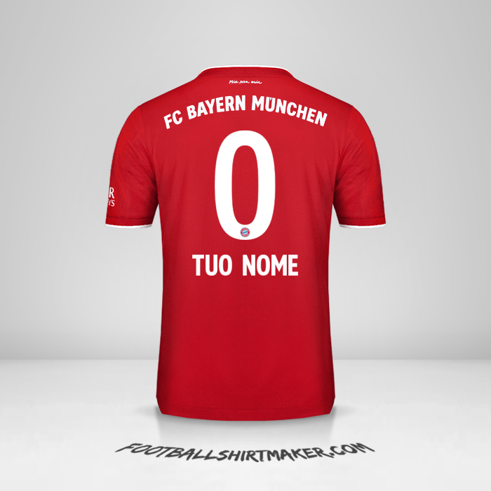 Maglia FC Bayern Munchen 2020/21 -  tuo nome - 0