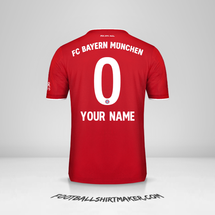 Shirt FC Bayern Munchen 2020/21 -  your name - 0